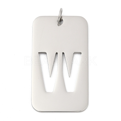 304 Stainless Steel Pendants LS-STAS-M115-01P-W-1