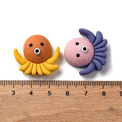 Marine Organism Theme Opaque Resin Decoden Cabochons RESI-S07-04D-1