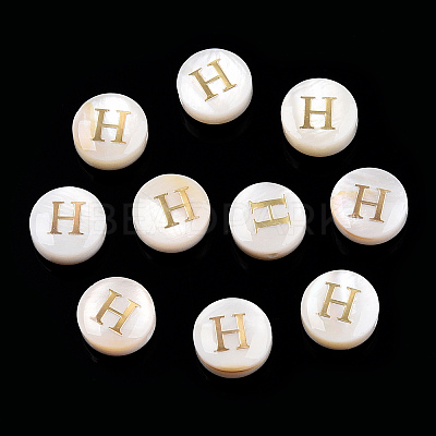 Natural Freshwater Shell Beads SHEL-N036-01H-1