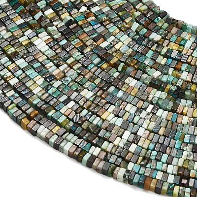 Natural Azurite Beads Strands GG-CBA2498-C02-01A-1