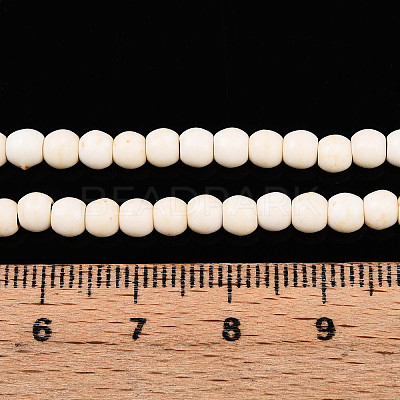 Synthetic Magnesite Beads Strands TURQ-S192-4mm-1-1