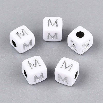 Opaque Acrylic Beads SACR-T035-03M-1