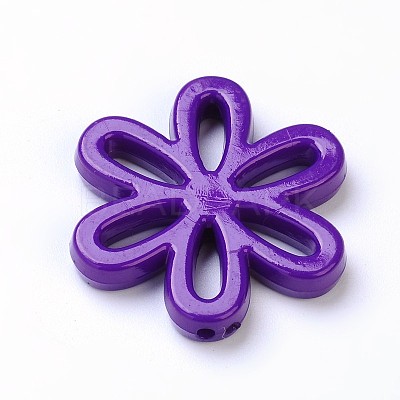 Opaque Acrylic Beads SACR-R783-02-1