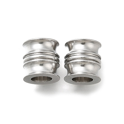 304 Stainless Steel Beads STAS-E039-32P-1