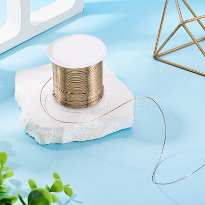 Round Copper Beading Wire for Jewelry Making YS-TAC0004-0.6mm-18-1