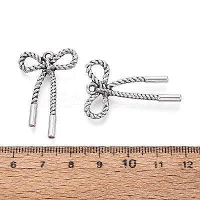 Tibetan Style Alloy Pendants TIBE-N015-05AS-1