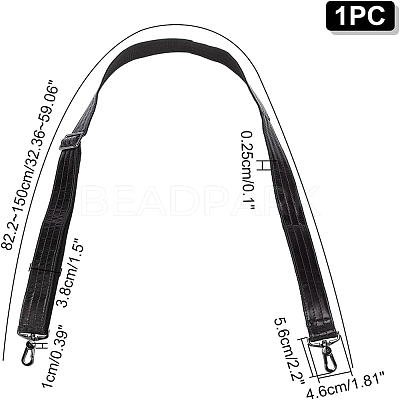 Cattlehide Adjustable Bag Straps FIND-WH0110-800-1