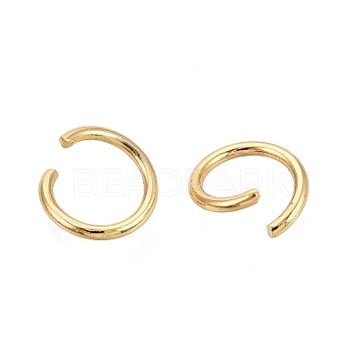 304 Stainless Steel Open Jump Rings STAS-Q113-8x1.0mm-G-01-1