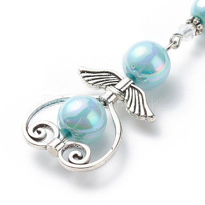 Angel Clip-on Charms HJEW-JM00748-1