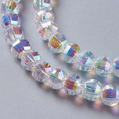 Glass Imitation Austrian Crystal Beads GLAA-F108-03-1