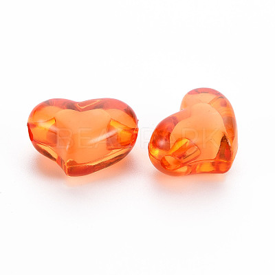 Transparent Acrylic Beads TACR-S152-19A-1