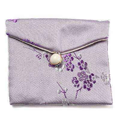 Chinese Style Floral Cloth Jewelry Storage Pouches AJEW-D065-01A-05-1