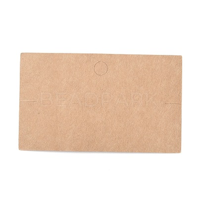 Blank Kraft Paper Bracelet Display Card X-CDIS-G005-15-1