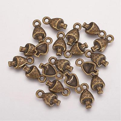 Tibetan Style Alloy Pendants TIBEP-0368-AB-FF-1