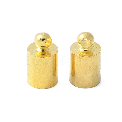 Brass Cord Tips KK-H579-G-1