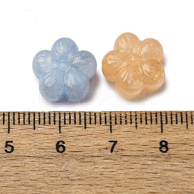 Luminous Transparent Acrylic Beads LACR-S001-15A-1