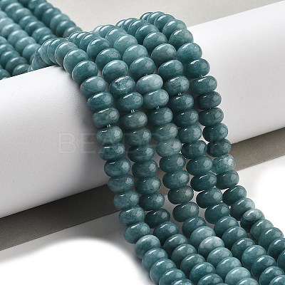 Natural White Jade Beads Strands G-E507-01L-1