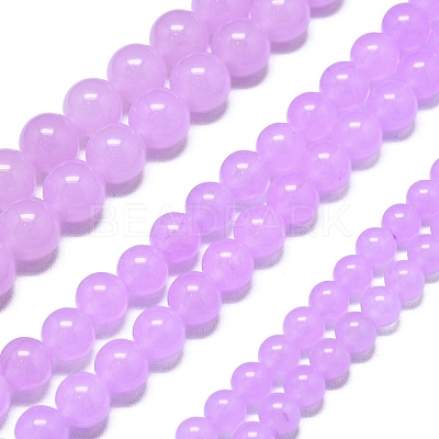 Natural Malaysia Jade Beads Strands G-L645-C01-8mm-08-1
