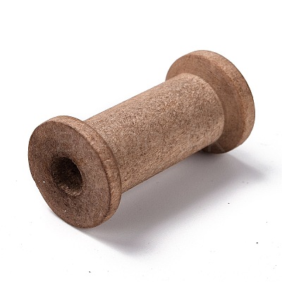 Schima Wood Sewing Embroidery Thread Spool LS-ODIS-WH018-98D-1