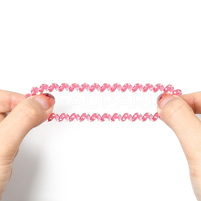 Telephone Cord Elastic Hair Ties OHAR-R113-06-1