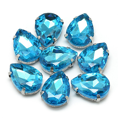 Sew on Rhinestone RGLA-T035-7x10mm-13-1