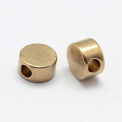 Brass Beads KK-P095-35-A-1