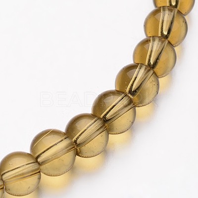 Glass Round Bead Strands GLAA-I028-8mm-15-1
