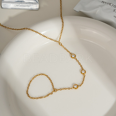 304 Stainless Steel Cable Chain Bracelets LS-MG3461-1