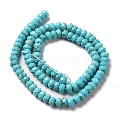 Natural Howlite Beads Strands G-C025-10A-1