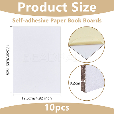 Self-adhesive Paper Book Boards DIY-WH0671-044A-1
