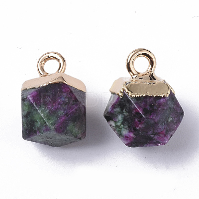 Natural Ruby in Zoisite Charms G-S359-015A-1