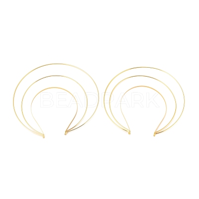 Iron Hair Band Findings IFIN-D087-05G-1