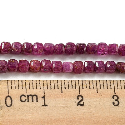 Natural Ruby Beads Strands G-P457-B01-36B-1