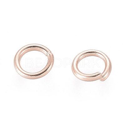 304 Stainless Steel Open Jump Rings STAS-O098-01RG-07-1