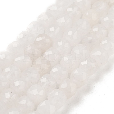 Natural White Jade Beads Strands G-H028-A09-17-1