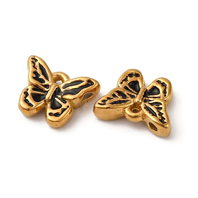 304 Stainless Steel Enamel Charms LS-STAS-Q363-02C-G-1