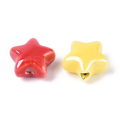 Handmade Porcelain Beads PORC-Z001-04-01-1