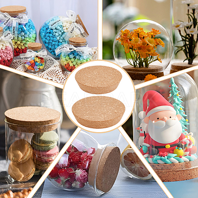 2Pcs 2 Styles Cork Stopper AJEW-OC0013-84-1