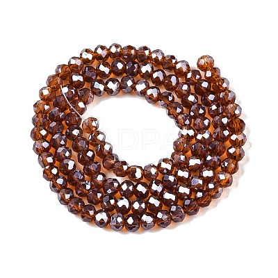 Electroplate Glass Beads Strands EGLA-A044-T3mm-A02-1