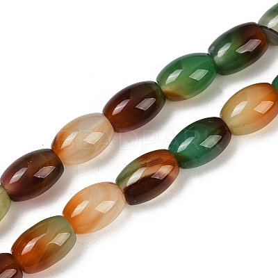 Natural Agate Beads Strands G-G275-A01-01-1