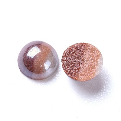 Opaque Glass Cabochons GGLA-S038-10G-5mm-1