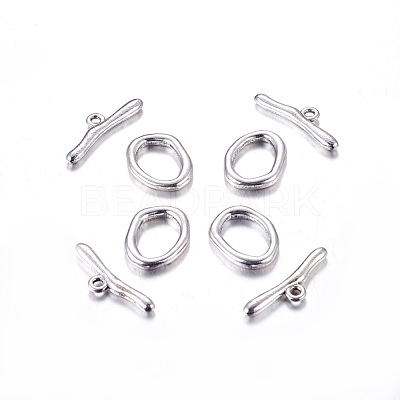 Alloy Toggle Clasps PALLOY-G014-AS-1