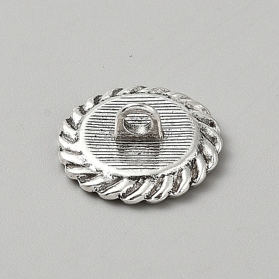 Zinc Alloy Shank Buttons BUTT-CJC0010-001AS-01-1