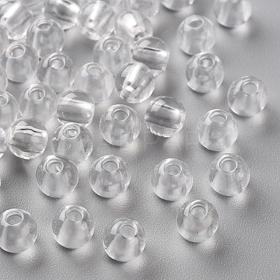 Transparent Acrylic Beads LS-X-MACR-S370-A6mm-205-1