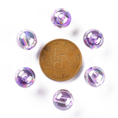 Transparent Acrylic Beads MACR-S370-B10mm-746-1