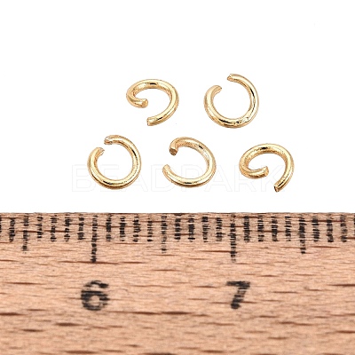 304 Stainless Steel Open Jump Rings STAS-Q113-4x0.7mm-G-01-1