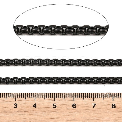 304 Stainless Steel Box Chains CHS-H118-06EB-01-1