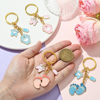 Alloy Enamel Keychain KEYC-YW00023-01-1