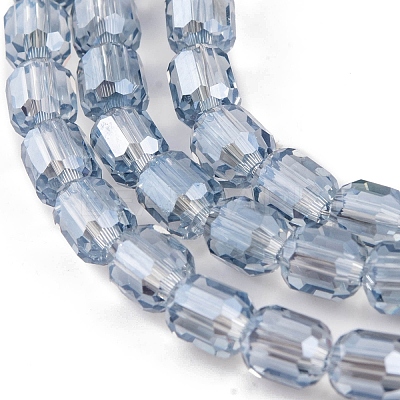 Electroplate Glass Beads Strands EGLA-D031-01-03-1