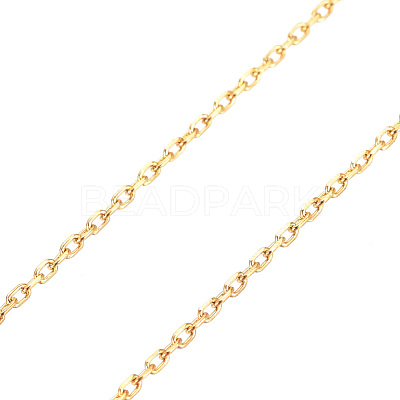 3.28 Feet Ion Plating(IP) 304 Stainless Steel Cable Chains X-CHS-D004-01G-1